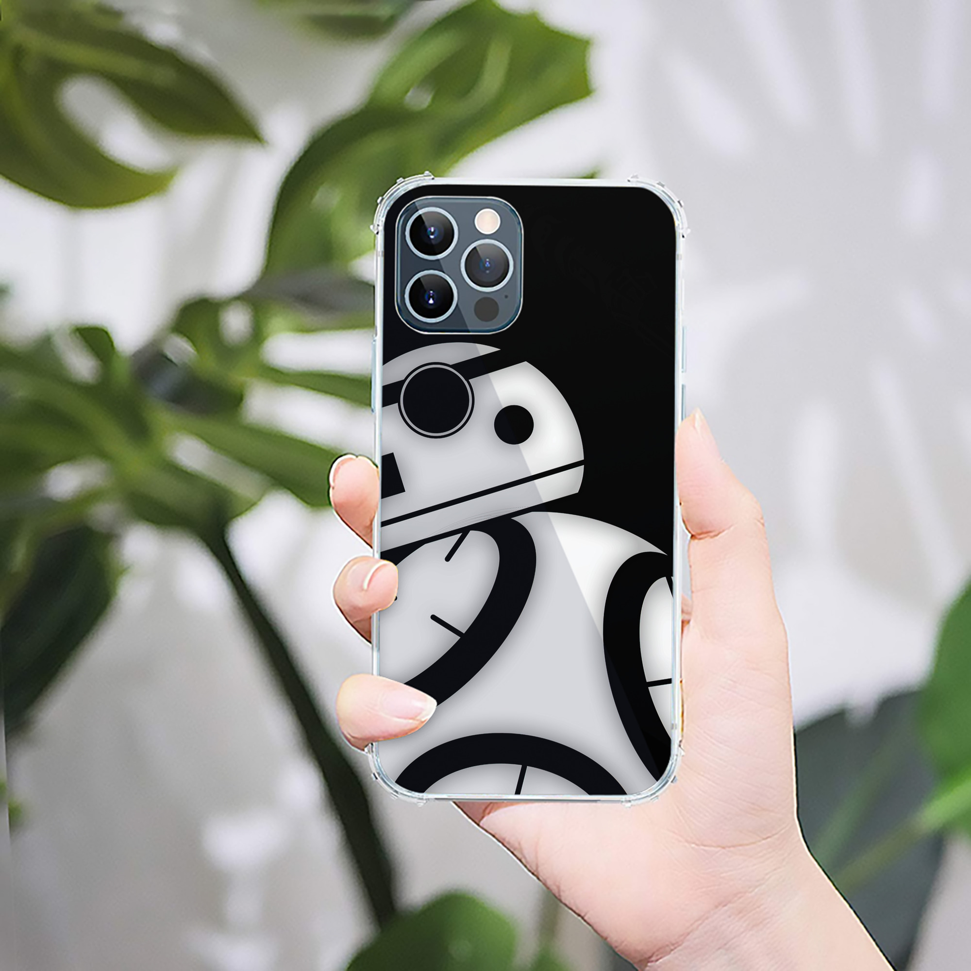 （画像用） スター・ウォーズ Star Wars 【iPhone 12シリーズ対応】透明スマホケース（クリアソフトケース）
